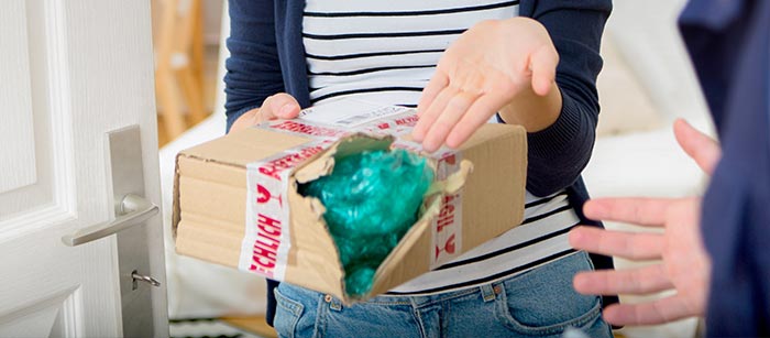 damaged delivery
