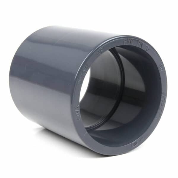 PVC transition sleeve 1x adhesive sleeve, 1x internal thread