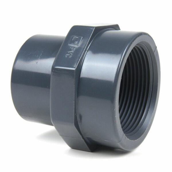 PVC adapter nipple adhesive side x internal thread - Image 2