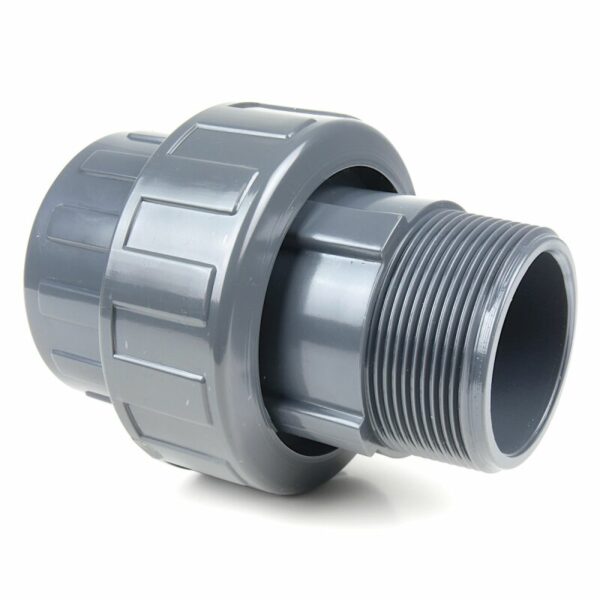 PVC screw connection adhesive sleeve x external thread - Image 2