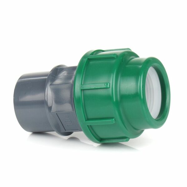 Transition fitting PVC to PE
